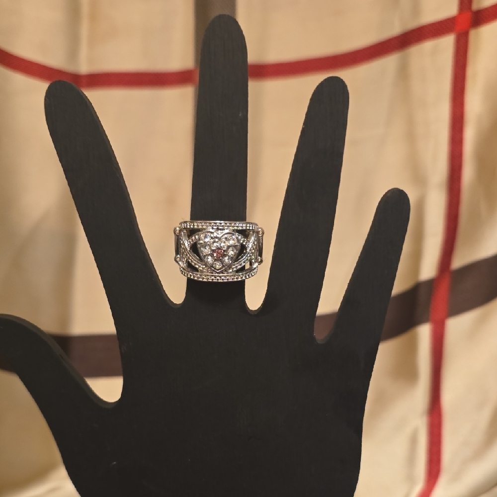 Paparazzi Silver Heart Ring